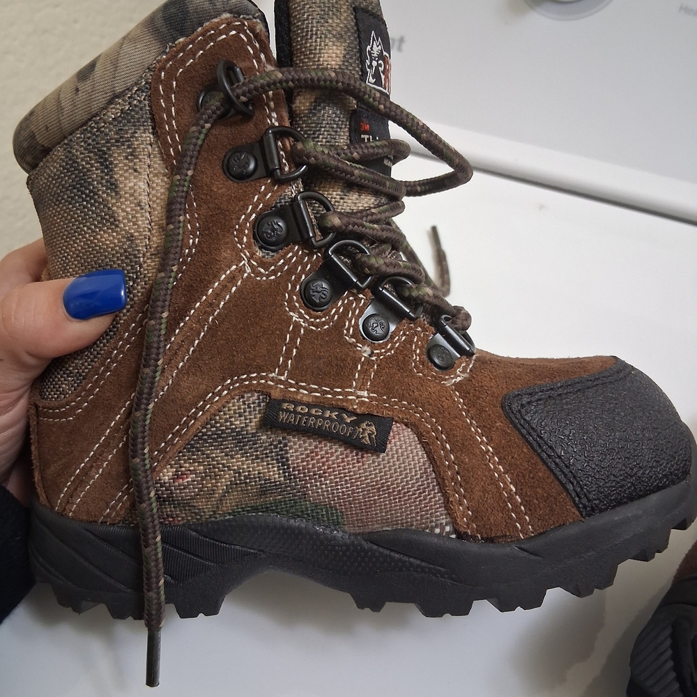 Rocky Kids Waterproof Brown Boots